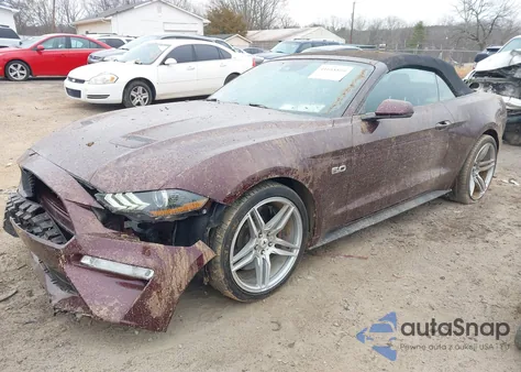 2018 Ford Mustang Gt Premium from USA, damaged, VIN 1FATP8FF1J5178447